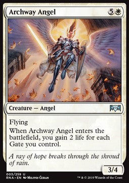 Archway Angel - Ravnica Allegiance (Uncommon) [3]
