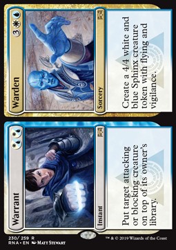 Warrant // Warden - Ravnica Allegiance (Rare) [230]
