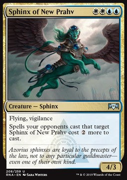 Sphinx of New Prahv - Ravnica Allegiance (Uncommon) [208]