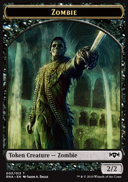 Zombie Token (Black 2/2) - Ravnica Allegiance (Token) [T03]