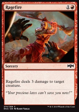 Ragefire - Ravnica Allegiance: Extras (Common) [XRNA-270]