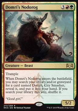 Domri's Nodorog - Ravnica Allegiance: Extras (Rare) [272]