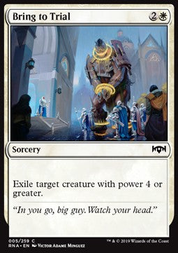 Bring to Trial - Ravnica Allegiance (Common) [5]
