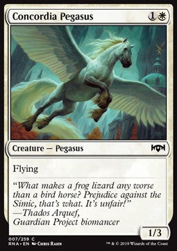 Concordia Pegasus - Ravnica Allegiance (Common) [7]