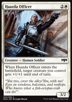 Haazda Officer - Ravnica Allegiance (Common) [10]