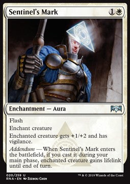 Sentinel's Mark - Ravnica Allegiance (Uncommon) [20]