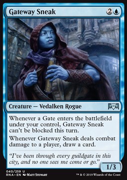 Gateway Sneak - Ravnica Allegiance (Uncommon) [40]