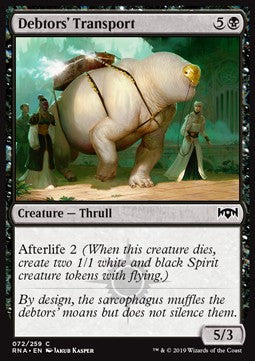 Debtors' Transport - Ravnica Allegiance (Common) [72]