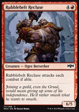Rubblebelt Recluse - Ravnica Allegiance (Common) [111]