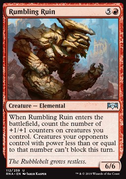 Rumbling Ruin - Ravnica Allegiance (Uncommon) [112]