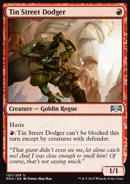 Tin Street Dodger - Ravnica Allegiance (Uncommon) [120]