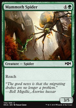 Mammoth Spider - Ravnica Allegiance (Common) [132]