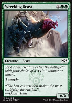 Wrecking Beast - Ravnica Allegiance (Common) [150]