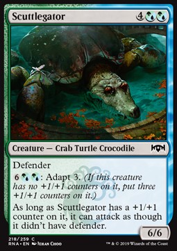 Scuttlegator - Ravnica Allegiance (Common) [218]