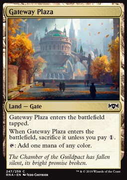 Gateway Plaza - Ravnica Allegiance (Common) [247]
