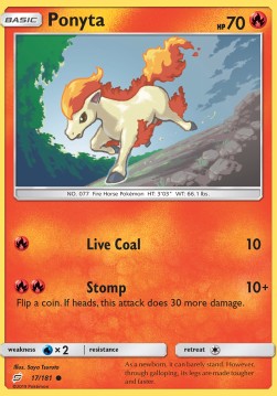 Ponyta - Team Up (Common) [17]