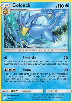 Golduck - Team Up (Uncommon) [27]