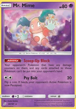 Mr. Mime - Team Up (Rare) [66]