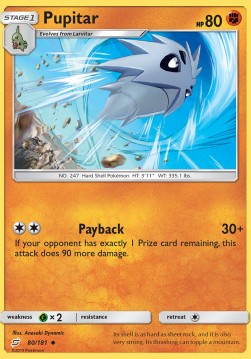 Pupitar - Team Up (Uncommon) [80]