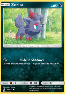 Zorua - Team Up (Common) [90]