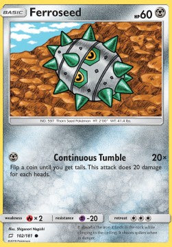 Ferroseed - Team Up (Common) [102]