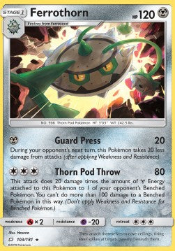 Ferrothorn - Team Up (Rare) [TEU-103]