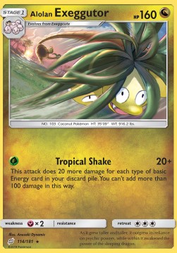 Alolan Exeggutor - Team Up (Rare) [TEU-114]