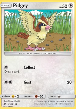 Pidgey - Team Up (Common) [121]