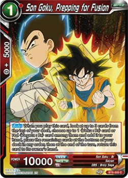 Son Goku, Prepping for Fusion - Destroyer Kings (Common) [005]