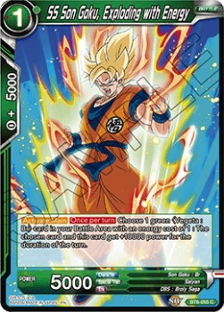 SS Son Goku, Exploding with Energy - Destroyer Kings (Common) [055]