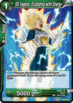 SS Vegeta, Exploding with Energy - Destroyer Kings (Common) [056]