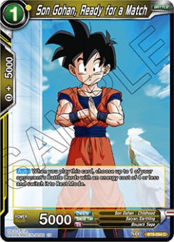 Son Gohan, Ready for a Match - Destroyer Kings (Common) [084]