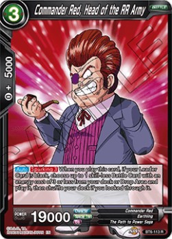 Commander Red, Head of the RR Army - Destroyer Kings (Rare) [113]