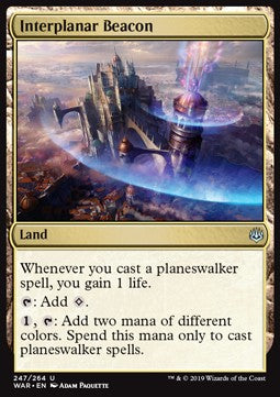 Interplanar Beacon - War of the Spark (Uncommon) [247]