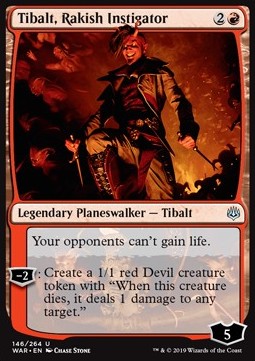 Tibalt, Rakish Instigator - War of the Spark (Uncommon) [146]