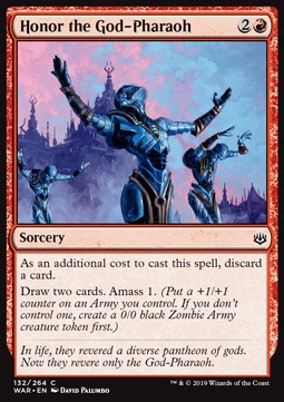 Honor the God-Pharaoh - War of the Spark (Common) [WAR-132]