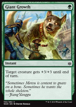 Giant Growth - War of the Spark (Common) [162]