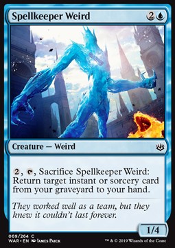 Spellkeeper Weird - War of the Spark (Common) [WAR-69]