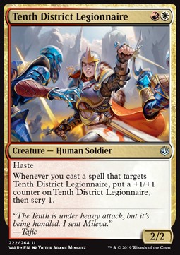 Tenth District Legionnaire - War of the Spark (Uncommon) [222]