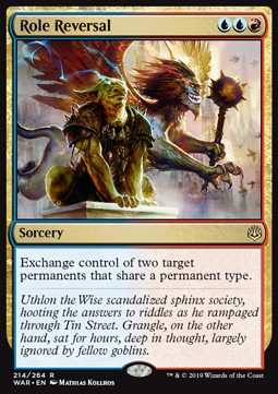 Role Reversal - War of the Spark (Rare) [214]