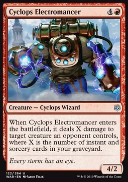 Cyclops Electromancer - War of the Spark (Uncommon) [122]