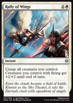 Rally of Wings - War of the Spark (Uncommon) [27]