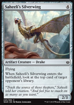 Saheeli's Silverwing - War of the Spark (Common) [WAR-243]