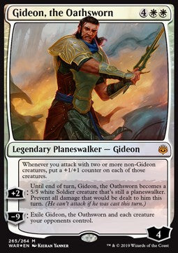 Gideon, the Oathsworn - War of the Spark: Extras (Mythic) [265]