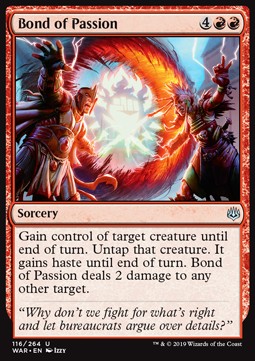 Bond of Passion - War of the Spark (Uncommon) [116]