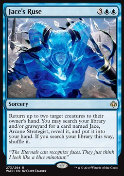 Jace's Ruse - War of the Spark: Extras (Rare) [XWAR-273]