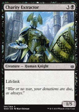 Charity Extractor - War of the Spark (Common) [WAR-81]