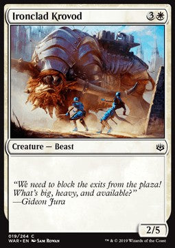 Ironclad Krovod - War of the Spark (Common) [19]