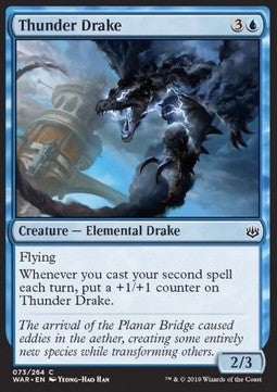 Thunder Drake - War of the Spark (Common) [WAR-73]