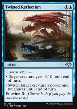 Twisted Reflection - Modern Horizons (Uncommon) [MH1-74]